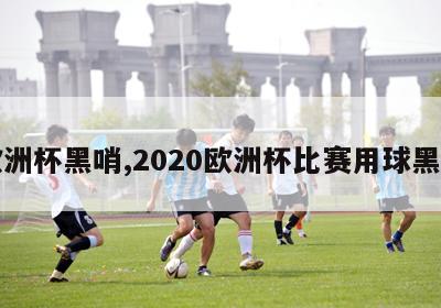 欧洲杯黑哨,2020欧洲杯比赛用球黑色